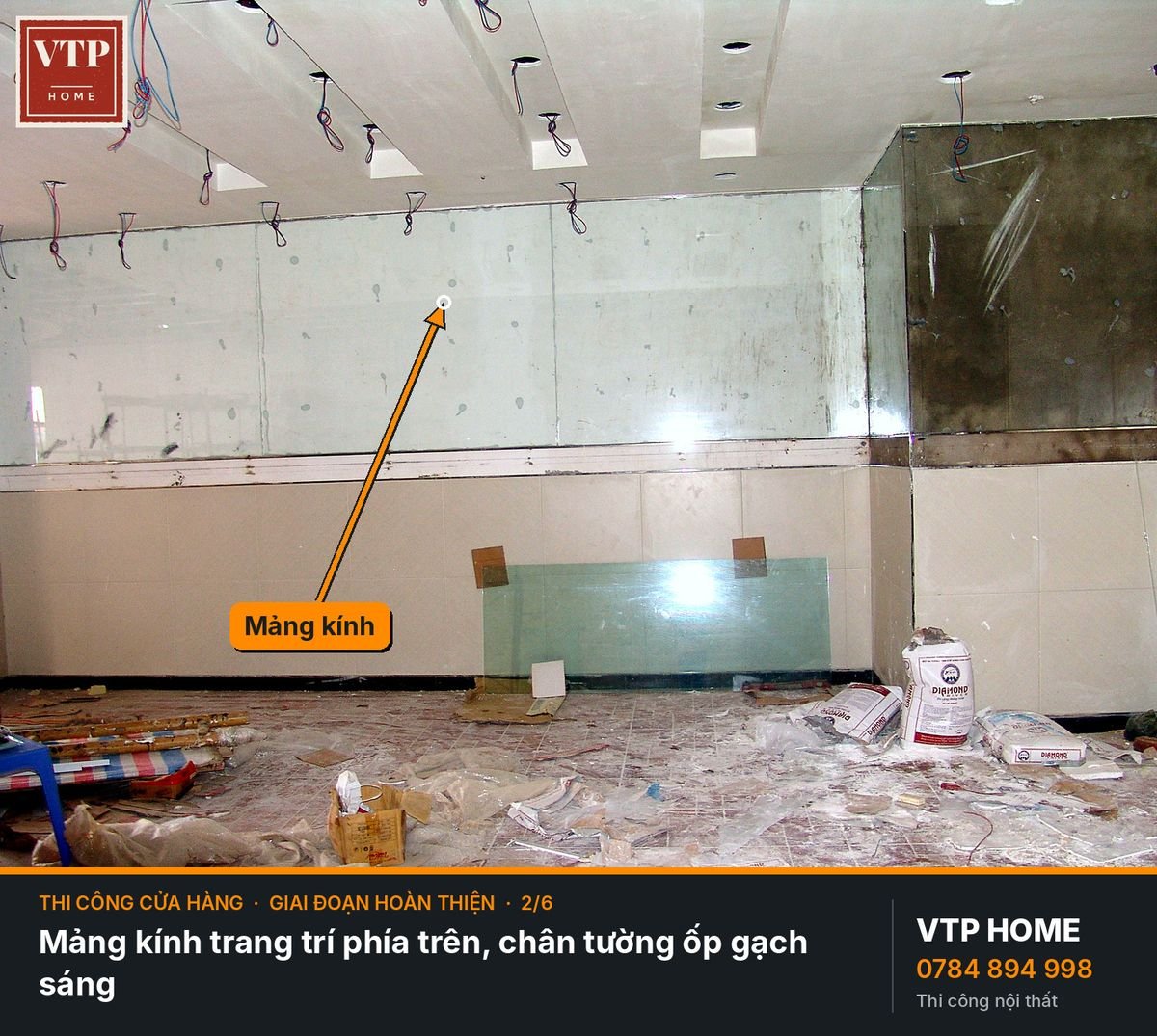 Giai đoạn hoàn thiện và kiểm tra trước bàn giao – hình ảnh minh họa VTP Home