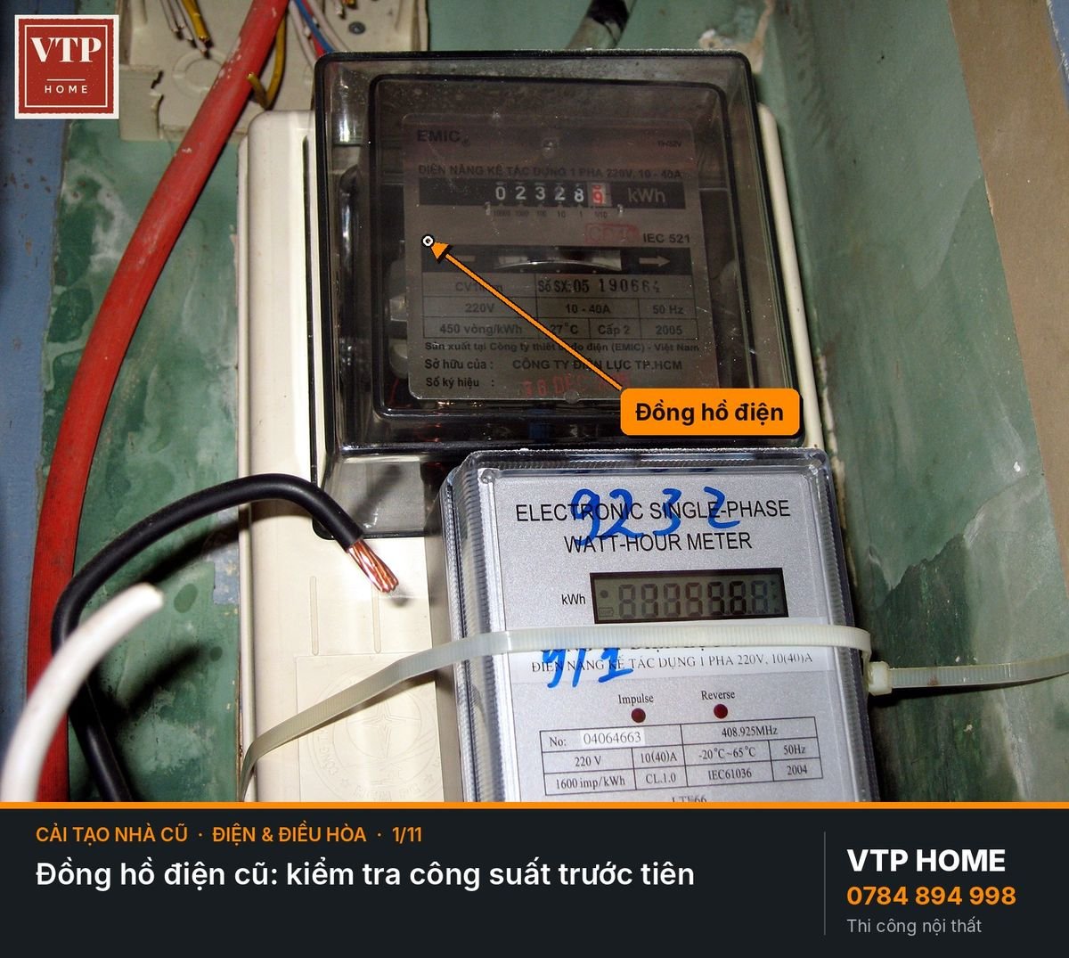 Bước 8. Điện và điều hòa cho mặt bằng kinh doanh – hình ảnh minh họa VTP Home