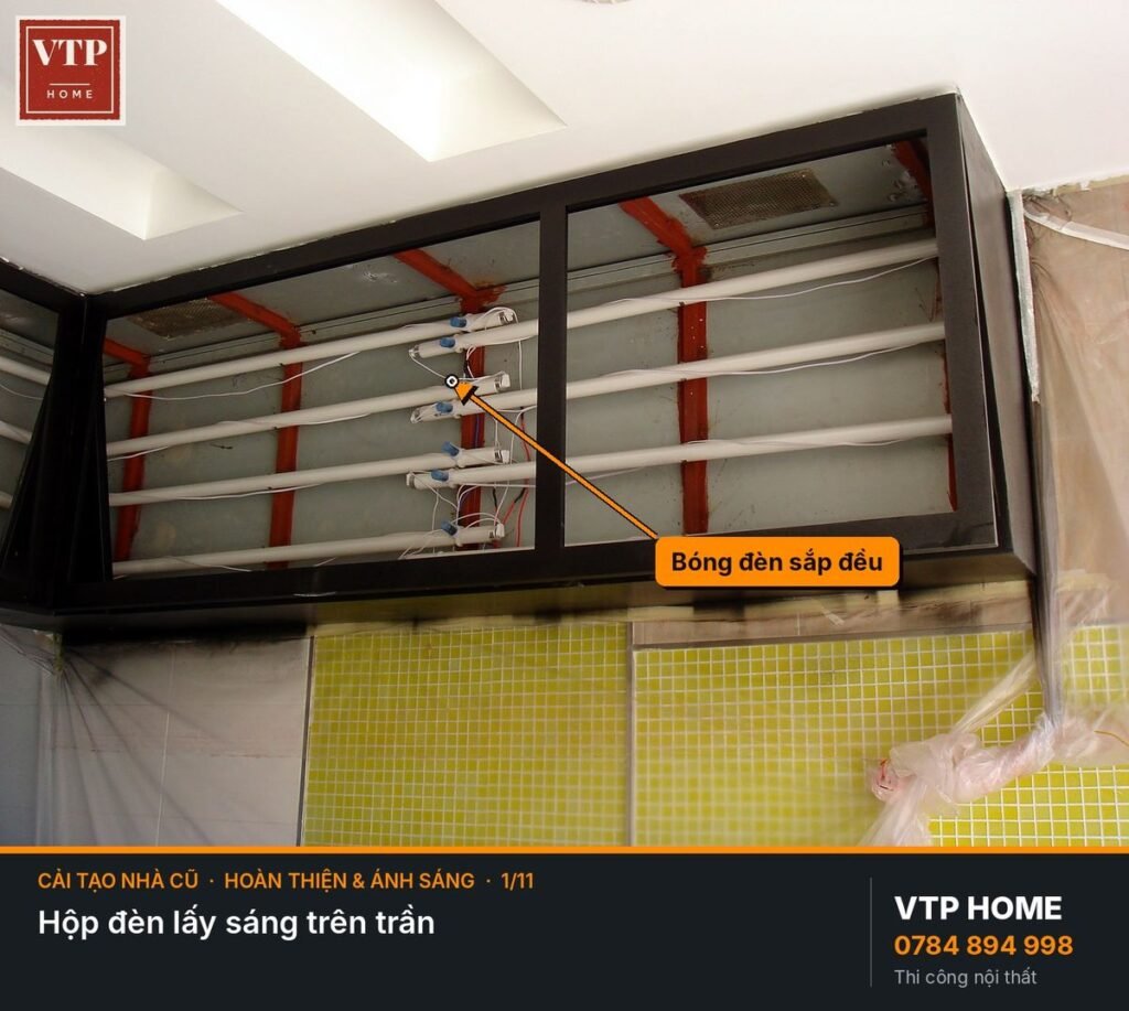 Hình ảnh minh họa thi công – VTP Home