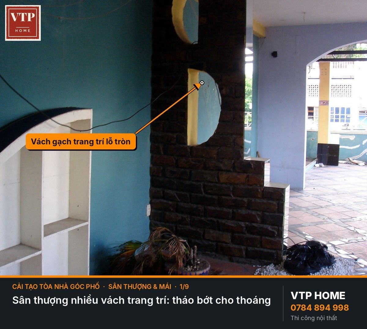 Sân thượng và mái: nơi giấu nguồn thấm dột – hình ảnh minh họa VTP Home