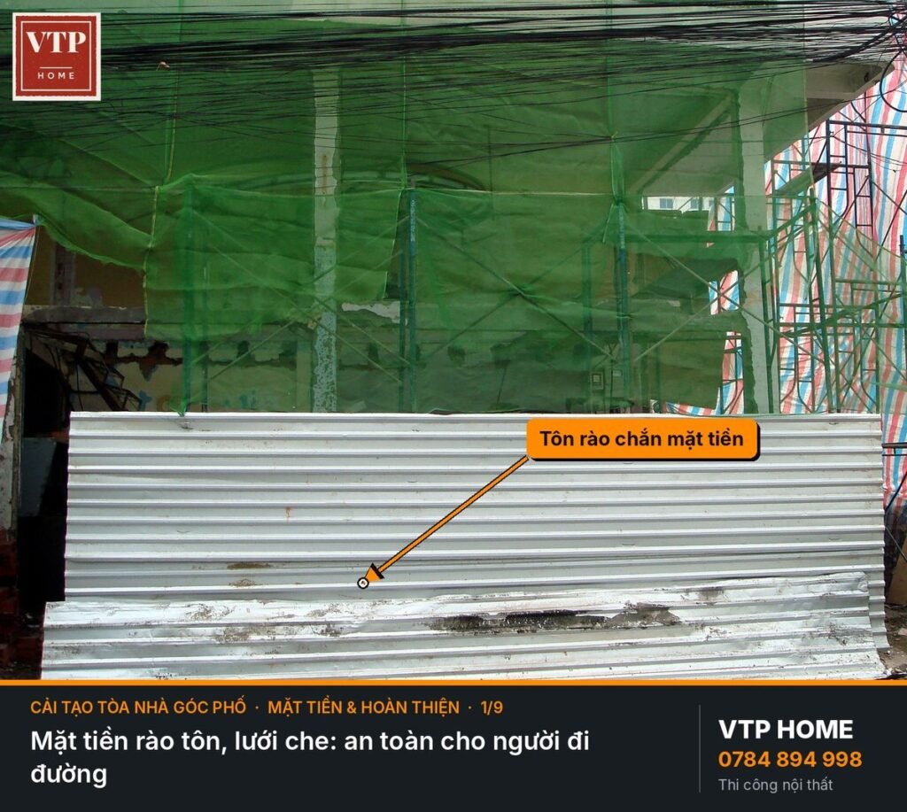 Hình ảnh minh họa thi công – VTP Home