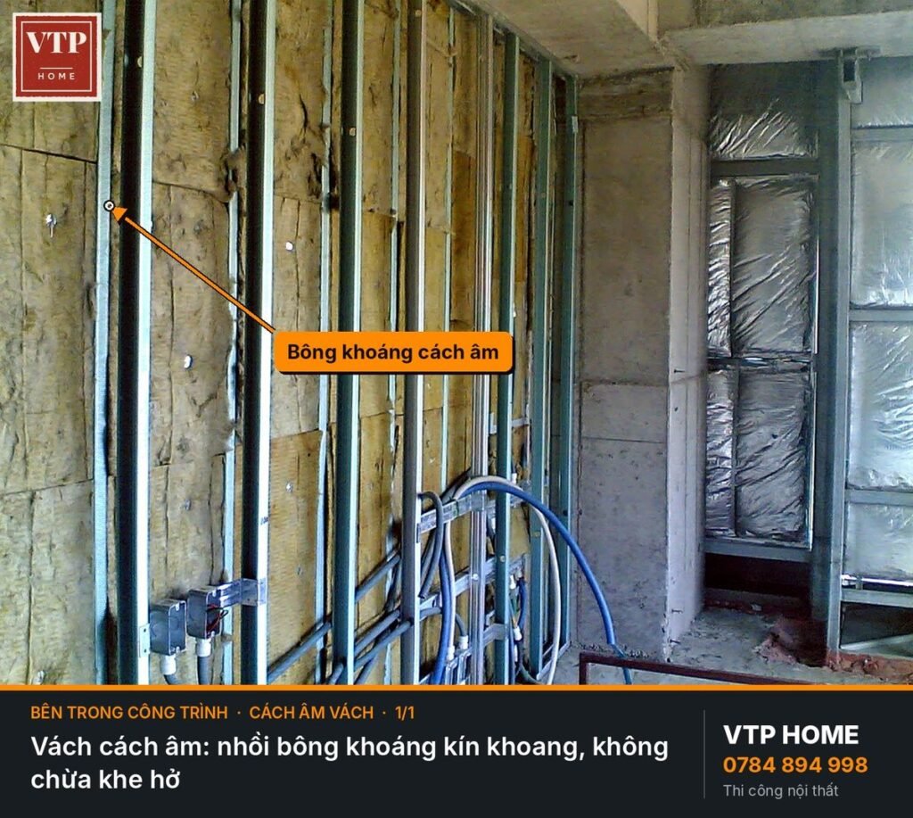 Hình ảnh minh họa thi công – VTP Home