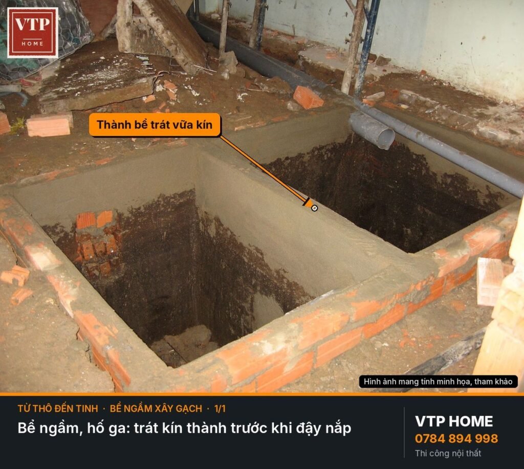 Hình ảnh minh họa thi công – VTP Home
